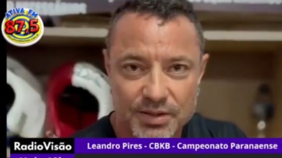 Entrevista hoje com Leandro Pires no SOS Vida